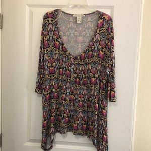 American rag 1xl tunic tshirt